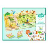 Djeco Lift Up Stickers: Farm