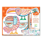 Djeco Coloring: Wild Families