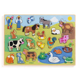 Djeco Wooden Puzzle: Farm