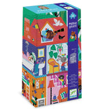 Djeco Giant Floor Puzzle 36 Piece: The Little Buddies' House