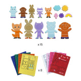 Djeco DIY Funky Family