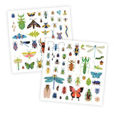 Djeco Sticker Sheets: Microcosmos Bugs