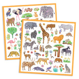 Djeco Sticker Sheets: Kenya