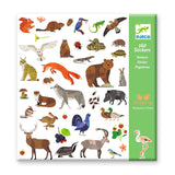 Djeco Sticker Sheets: Fauna