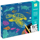 Djeco Ultramarine Cyanotype Paper Craft Kit