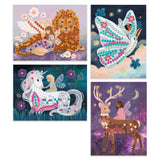 Djeco Sticker & Jewel Mosaic: The Enchanted World