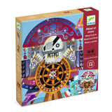 Djeco Up and at 'Em Foil and Jewel Mosaic Craft Kit