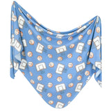 Copper Pearl: Knit Swaddle Blanket - Dunk