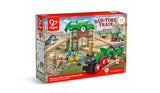 Hape Wooden Retro Train & Station Set