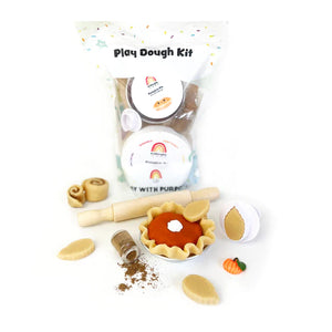 Earth Grown KidDough: Bagged Sensory Kit Pumpkin Pie