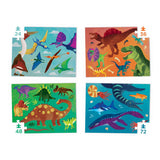 Crocodile Creek Four Puzzles: Dinosaurs