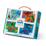 Crocodile Creek Four Puzzles: Dinosaurs