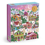 Galison Puzzle 1000 piece Snowcap Village