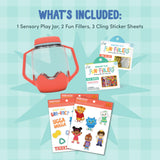 Glo Pals® Sensory Jar Gift Set: Daniel Tiger