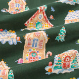 Burt's Bees Organic Two-Piece Pajamas Gingerbread Houses