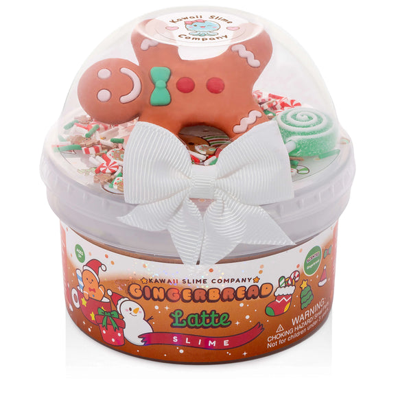 Kawaii Slime: Holiday Collection - Gingerbread Latte Butter Slime