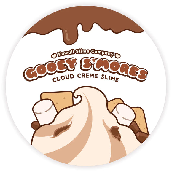 Kawaii Slime: Gooey S'mores Cloud Creme Slime