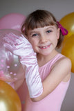 Great Pretenders Storybook Princess Gloves: Light Pink