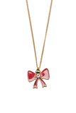 Great Pretenders Holiday Bow Necklace