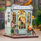 Hands Craft DIY Miniature House Kit: Champs-Élysées Florist