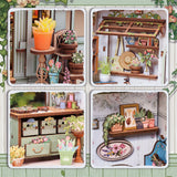 Hands Craft DIY Miniature House Kit: Champs-Élysées Florist