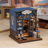 Hands Craft DIY Miniature House Kit: Journey Trace Bookshop