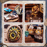 Hands Craft DIY Miniature House Kit: Journey Trace Bookshop