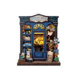 Hands Craft DIY Miniature House Kit: Journey Trace Bookshop