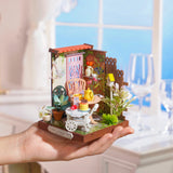 Hands Craft DIY Miniature House Kit: Fancy Tea Yard