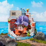 Hands Craft DIY Miniature House Kit: Sea Holiday Restaurant