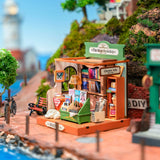 Hands Craft DIY Miniature House Kit: The Muse Bookshop