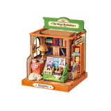 Hands Craft DIY Miniature House Kit: The Muse Bookshop