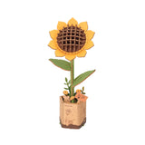 Hands Craft Wooden Bloom Craft: Sunflower