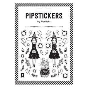 Pipsticks® 4x4" Sticker Sheet: Cauldron Cutie