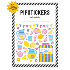 Pipsticks® 4x4" Sticker Sheet: Squeeze the Day