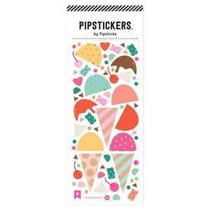Pipsticks® 3"x7" Sticker Sheet: Double Dips