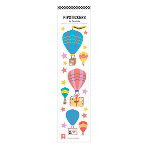 Pipsticks® 2"x8" Sticker Sheet: Fuzzy Air Mail