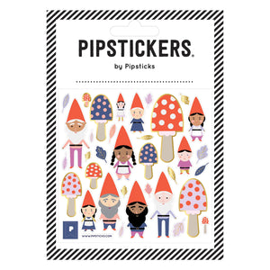 Pipsticks® 4x4" Fuzzy Sticker Sheet: Getting to Gnome You