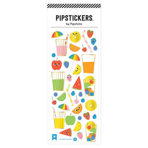 Pipsticks® 3"x7" Sticker Sheet: Pleased as Fruit Punch