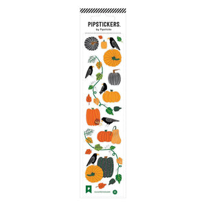 Pipsticks® 2"x8" Sticker Sheet: Raven About Pumpkins