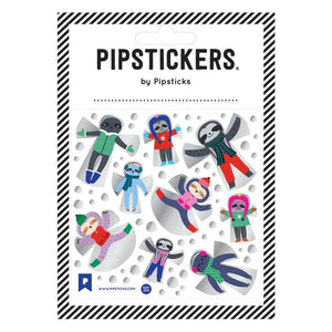 Pipsticks® 4x4" Sticker Sheet: Sloth Angels