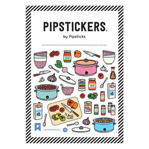 Pipsticks® 4x4" Sticker Sheet: Slow Cooked to Perfection