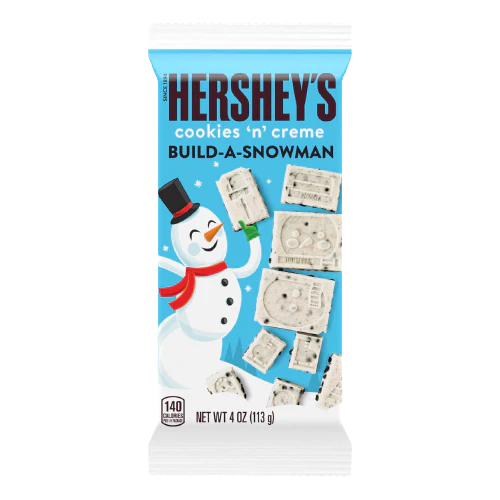 Hershey's Cookies & Cream Build A Snowman Bar