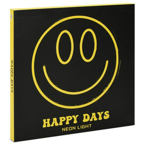iScream® Happy Days Smiley Face Neon Light