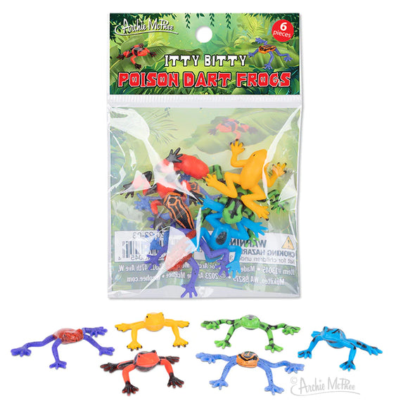 Archie McPhee: Itty Bitty Poison Dart Frogs