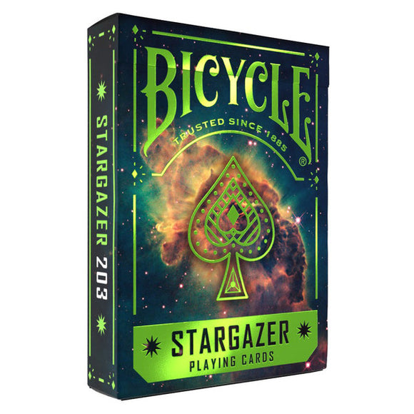 Bicycle Playing Cards: Stargazer Green