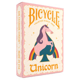 Bicycle Playing Cards: Unicorn Pink