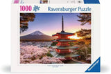 Ravensburger Puzzle 1000 piece Mount Fuji Cherry Blossom View