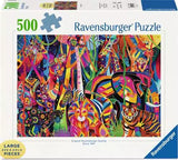 Ravensburger Puzzle 500 Piece Jeweled Jungle