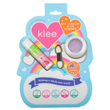Klee Naturals Eyeshadow & Lip Shimmer Set: Lilac Sparkles